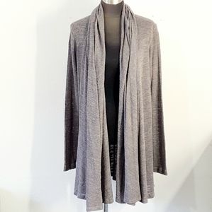 Allen Allen Long Cardigan Duster Sweater